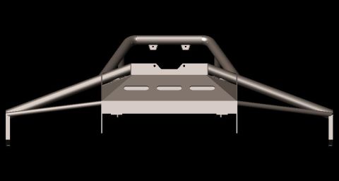 1995 Ford F-150 - this is my idea of front bumper, for my F150 1995, with mensures to mount winch warm 8274, designed by my same in autocad 3D, if you wish t…
