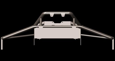 1995 Ford F-150 - this is my idea of front bumper, for my F150 1995, with mensures to mount winch warm 8274, designed by my same in autocad 3D, if you wish t…
