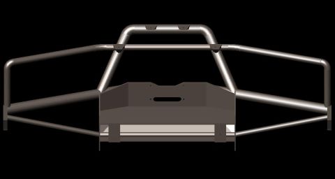 1995 Ford F-150 - this is my idea of front bumper, for my F150 1995, with mensures to mount winch warm 8274, designed by my same in autocad 3D, if you wish t…