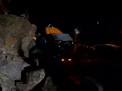 1995 Toyota Hilux - riptide climbing backdoor...almost....
