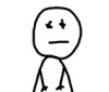 1989 Ford Bronco - A simple drawing depicts a stick figure with a blank expression.