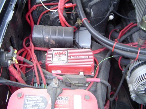 1989 Ford Bronco - Gotta find room over here for the control box