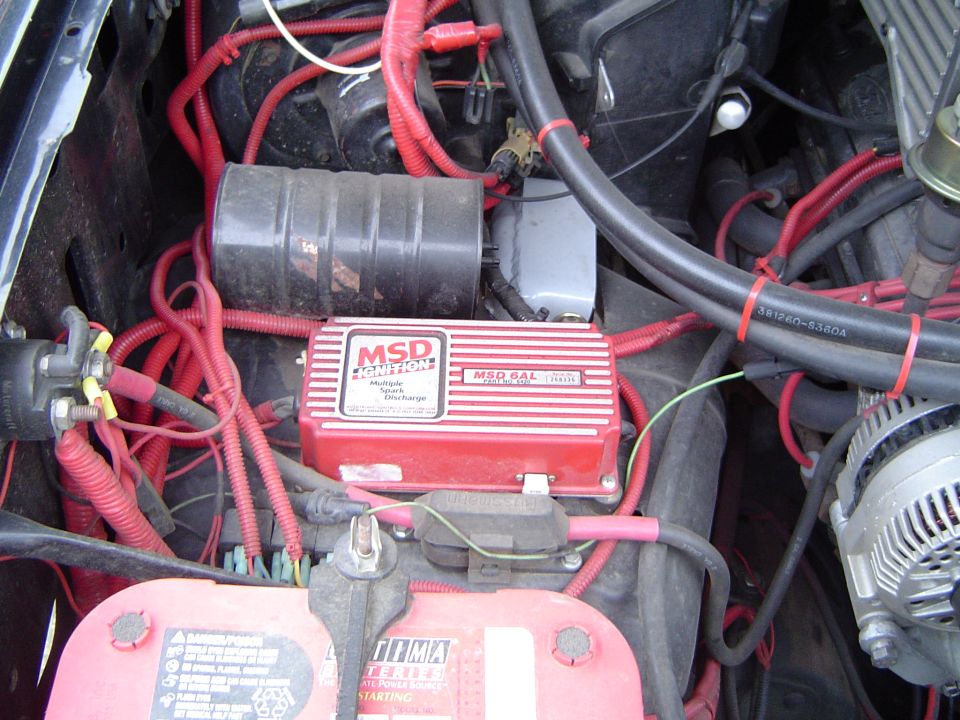 Gotta find room over here for the control box