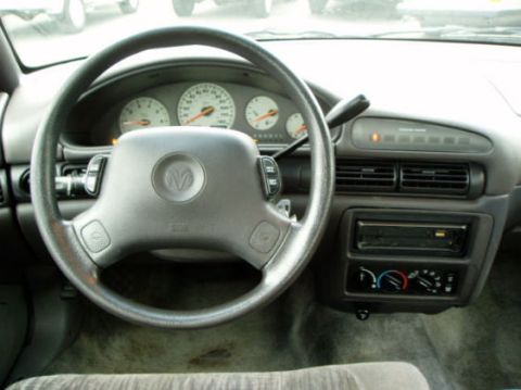 1997 Dodge Intrepid - Picture of identical car, dashboard. (Ours has no message center, Sony brand stereo instead of whatever brand that is shown)