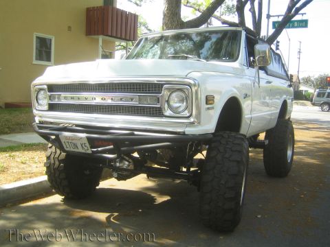 1968 Ford Mustang - This lifted 1972 Chevrolet K5 Blazer features a custom front bumper and aggressive off-road tires.