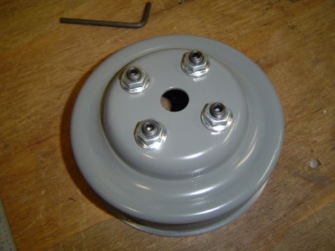 1989 Ford Bronco - I will use these studs and nuts to hold on the pulley