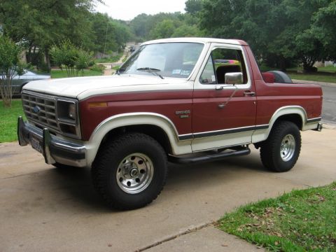 Topless - 1986 Ford Bronco