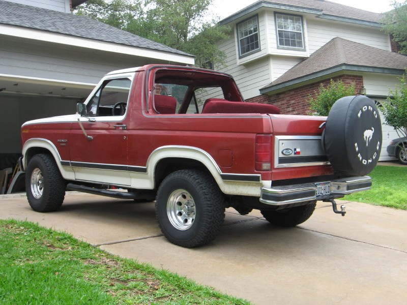 1986 Ford Bronco in 2007