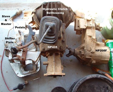 1983 Ford Bronco - I needed another transmission as a spare, and the junkyard cut me a deal on the whole mess. I plan to use the transmission, and I'll probab…