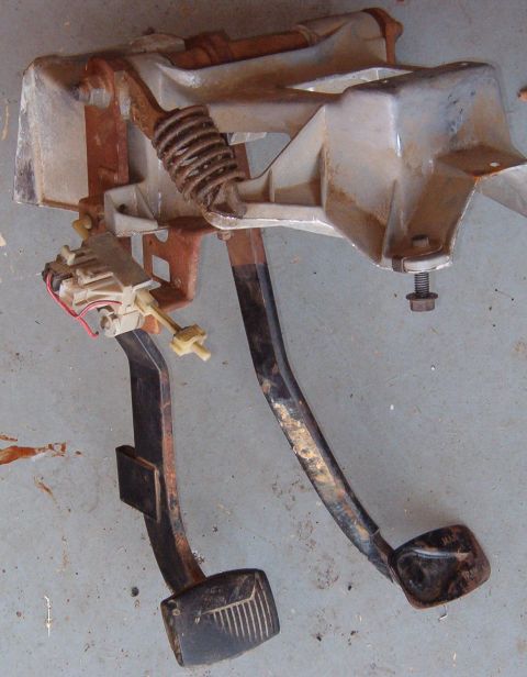 1983 Ford Bronco - I got these from a truck whose cab had been swapped, but I think they're '84 parts. The starter interrupt switch is attached, and can be co…