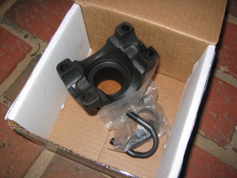 1979 Ford Bronco - New driveshaft U-joint yoke and U-bolt kit in its original packaging.