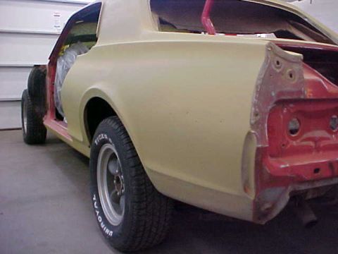 1967 Mercury Cougar - Really straight, the car never had any serious accidents in its past.