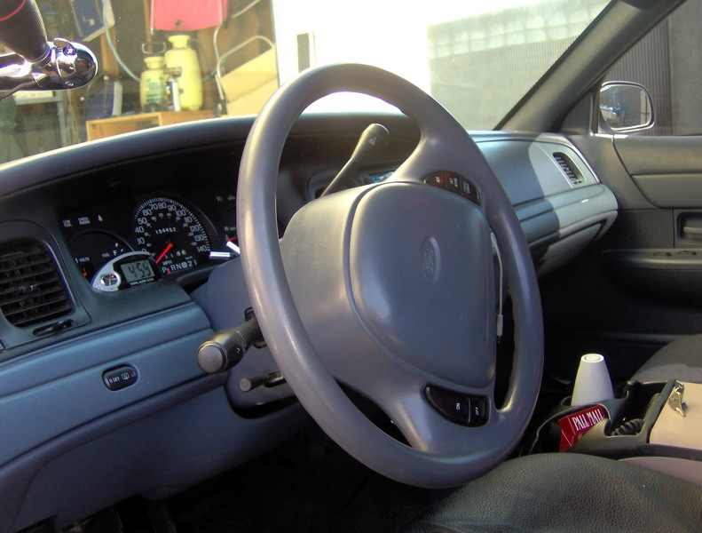 Removed Fogged Gauge Cluster Cover. Nice and Clean Look.