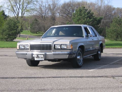 1988 Mercury Grand Marquis - MAGNA at our BBQ meet on 5-6-07 214K miles