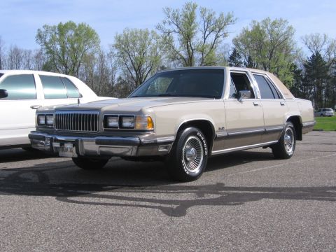 1988 Mercury Grand Marquis - MAGNA at our BBQ meet on 5-6-07 214K miles