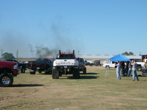 1978 Ford Bronco - Modified trucks with large exhaust stacks are a common sight at diesel events, often their power through smoke.