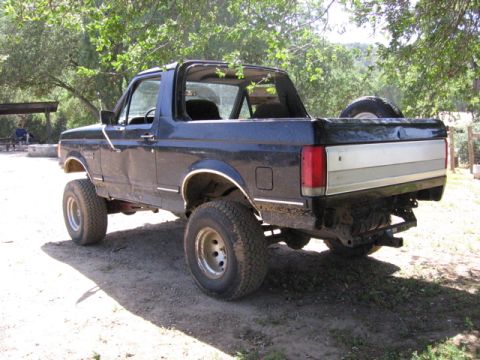 1989 Ford Bronco - Here my filly "Lady" in all her glory.
