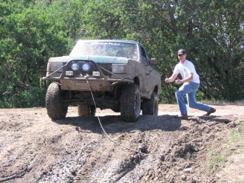 1989 Ford Bronco - Danny in the Bronco and Peter....