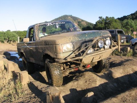 1989 Ford Bronco - Danny goes through like it's nothing.