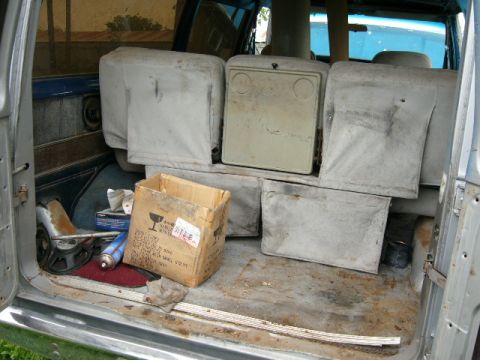 1978 Ford E250 - The van was originally silver with a blue interior.It has newer seats in it now.The windshild leaked so there is a lot of mildew.It will be…