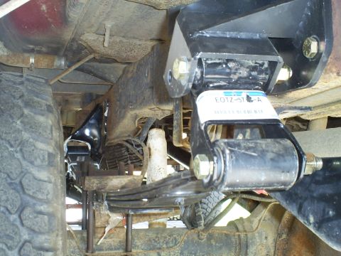 1994 Ford F-250 - Leaf spring suspension part with visible part number EOTZ-57-A.