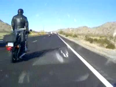 2007 Kawasaki Ninja - Cross the tracks ride footage.
