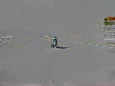 2007 Kawasaki Ninja - Goldwing wheelie.
