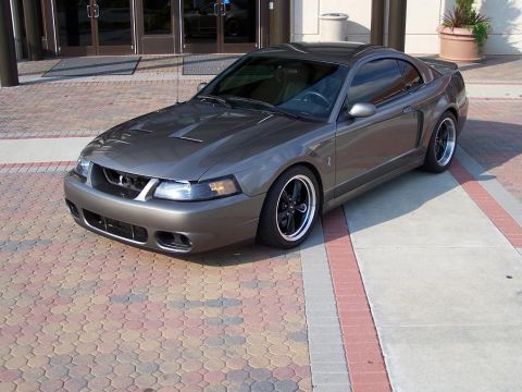 2000 Ford Crown Victoria - This car is a Ford Mustang, not a Crown Victoria, and appears to be from the early 2000s.