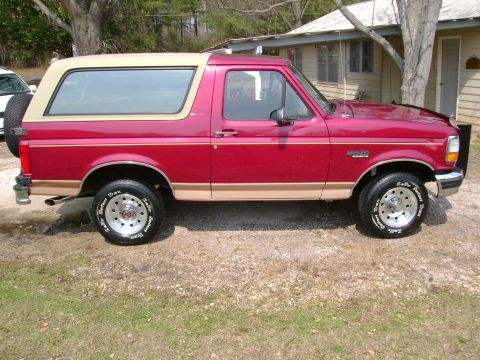 1994 Ford Bronco - Stock Tires-Kelley 235/75/15