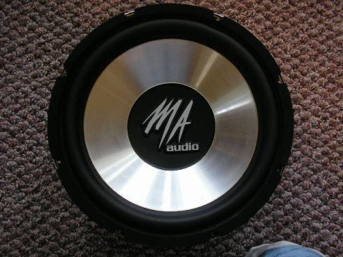 1994 Ford Probe - This is a close-up of a MA Audio subwoofer, not a 1994 Ford Probe.