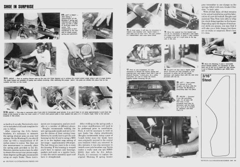 1978 Ford Mustang II - This magazine page details car repair and assembly steps with various photographic illustrations.
