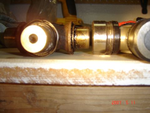1993 Ford Bronco - Ball joint and u-joint assembly shown in detail, possibly for a vehicle repair.