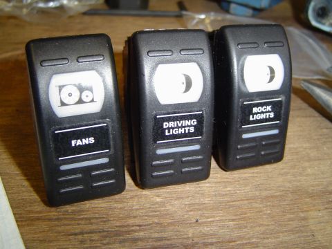 1989 Ford Bronco - These are the switches going in