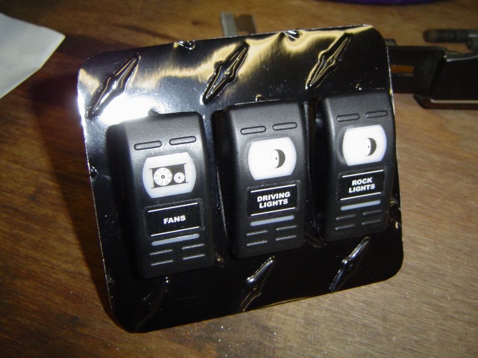 All 3 switches installed