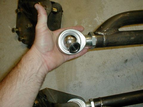 1996 Ford Bronco - 1 1/4" with misalignment bushings and F911 pivot bolt