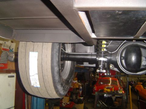 1965 Ford Galaxie - rear end done and tires on