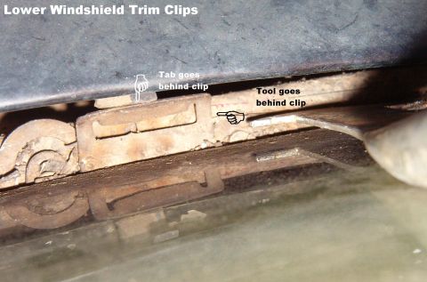 1983 Ford Bronco - The lower trim clips are different, but they're released the same way. These clips are intermittently not available new, so care should be…