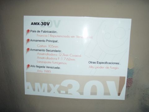 1995 Ford F-150 - This document details specifications for the AMX-30V, noting its arrival in Venezuela in 1989.
