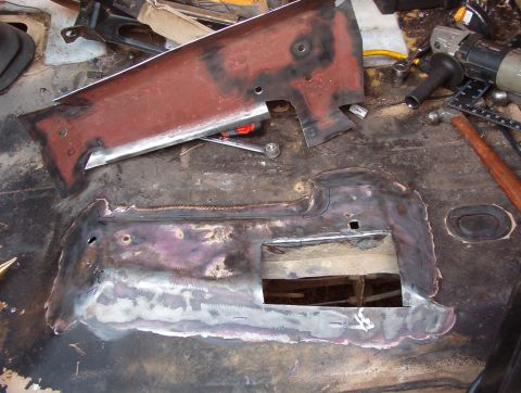 1983 Ford Bronco - After a few hours of beating, grinding, & bending, this is what I came up with.