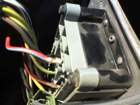 1995 Mercury Sable - Broken power window wire.