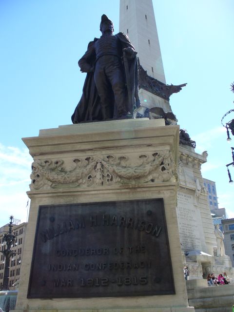1991 Ford Probe - Monument dedicated to William H. Harrison, Conqueror of the Indian Confederacy, War 1812-1815.