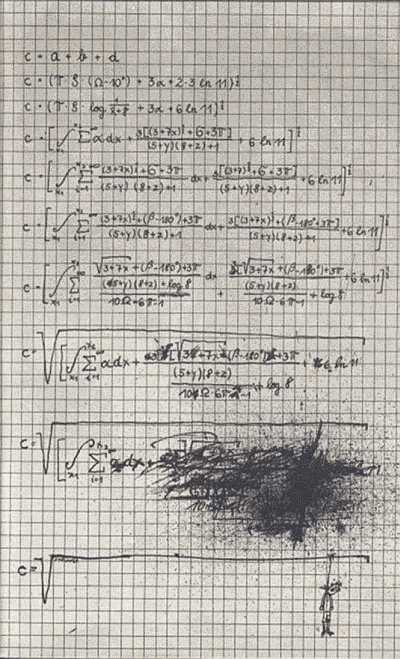 1980 Ford Bronco - Handwritten document with text and some smudged markings.