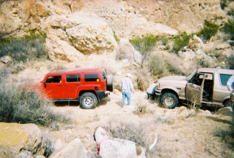 2004 Jeep TJ - Ford gets help from h3