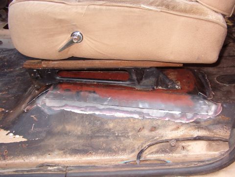 1983 Ford Bronco - That's as close as I can get it, and all the edges are clean, top & bottom.