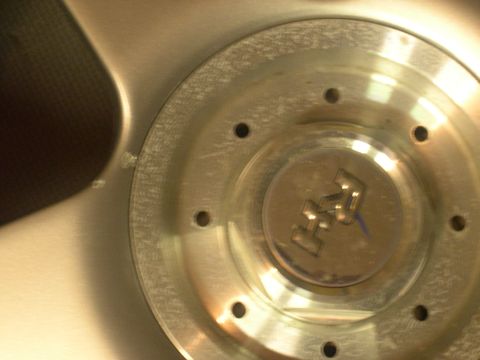 1997 Ford Probe - Paint chip from a socket dropped on the rim...