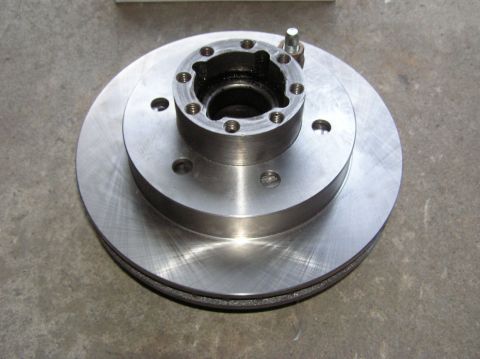 2000 Chevrolet Tahoe - A brake rotor and hub assembly is shown, likely a replacement part for a vehicle.