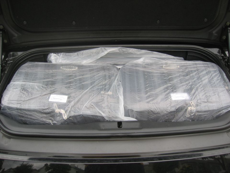 New custom fitted roadster luggage (3 bags)