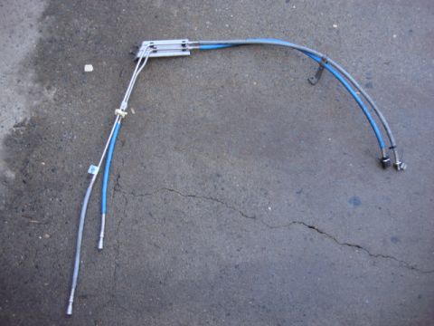 1983 Ford Bronco - Here is the front fuel lines all clean and ready to e installed.