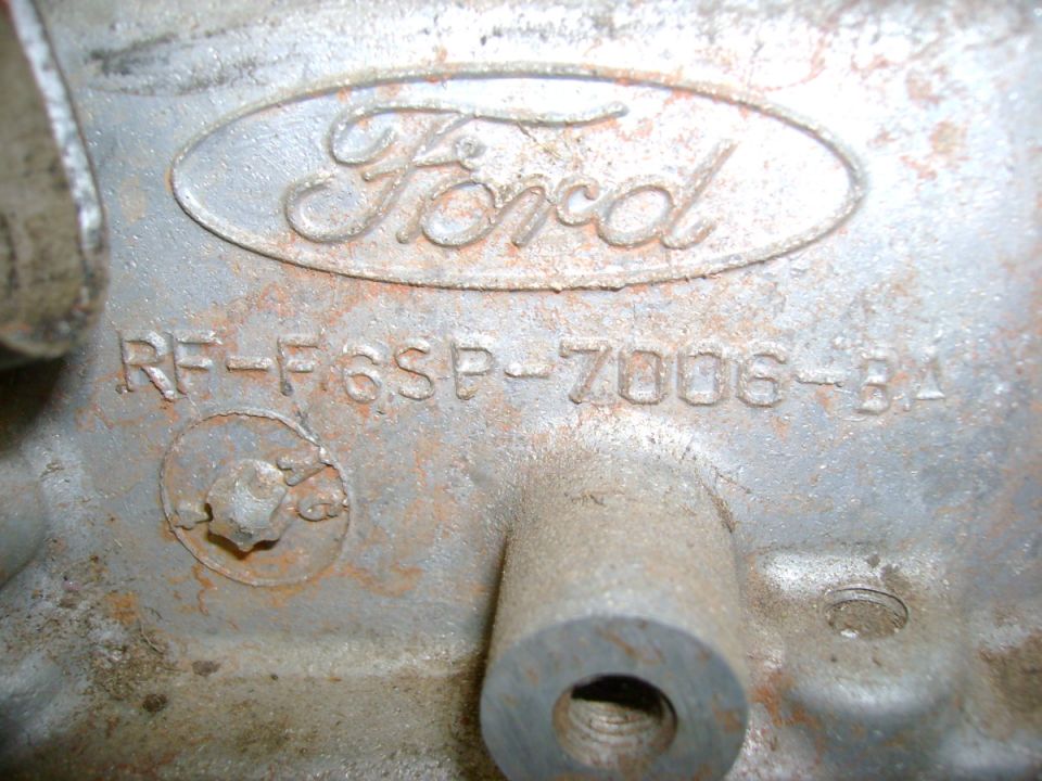 Ford part with casting numbers RF-F6SP-7006-BA