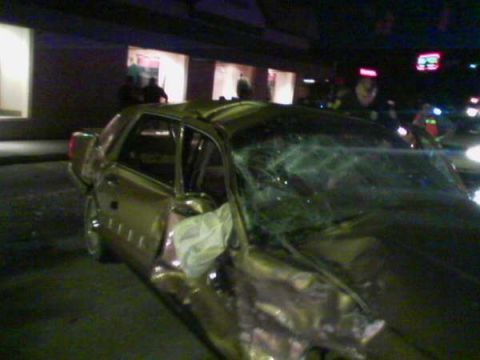 2004 Ford Crown Victoria - End of pursuit in Cola SC, 90 MPH in a Lincoln land yacht